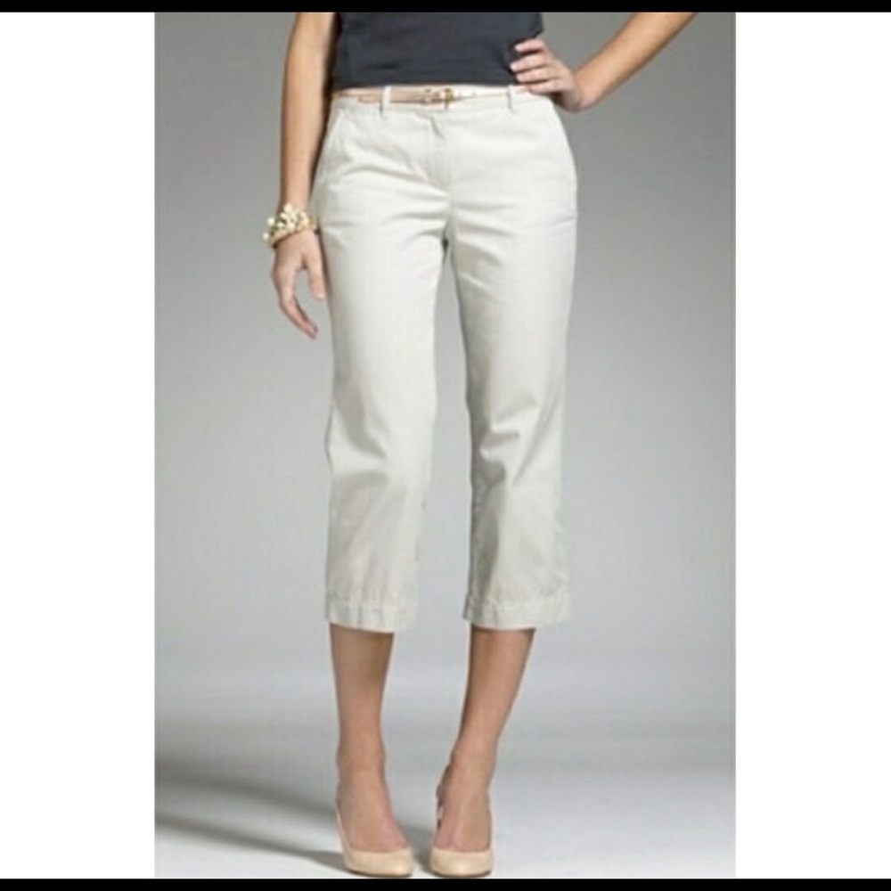 J. Crew stretch 0 Petite City fit crop pants